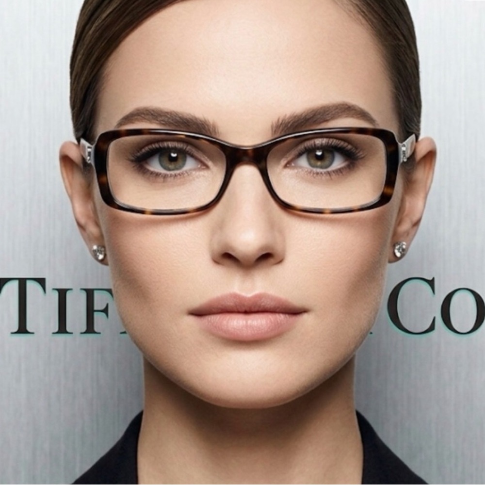 Tiffany & Co. Tortoiseshell Brown and Black Women's Glasses